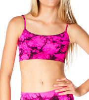 Girl's (8-14) Tie Dye Bandeau Bra Cami