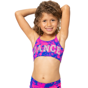 Little Girl's (4-6x) "DANCE" Tie Dye Bra Cami