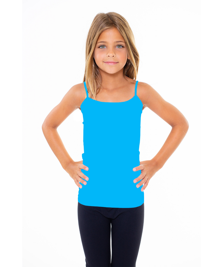 Girl's (7-10) Solid Full Cami