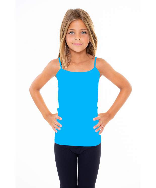 Girl's (7-10) Solid Full Cami