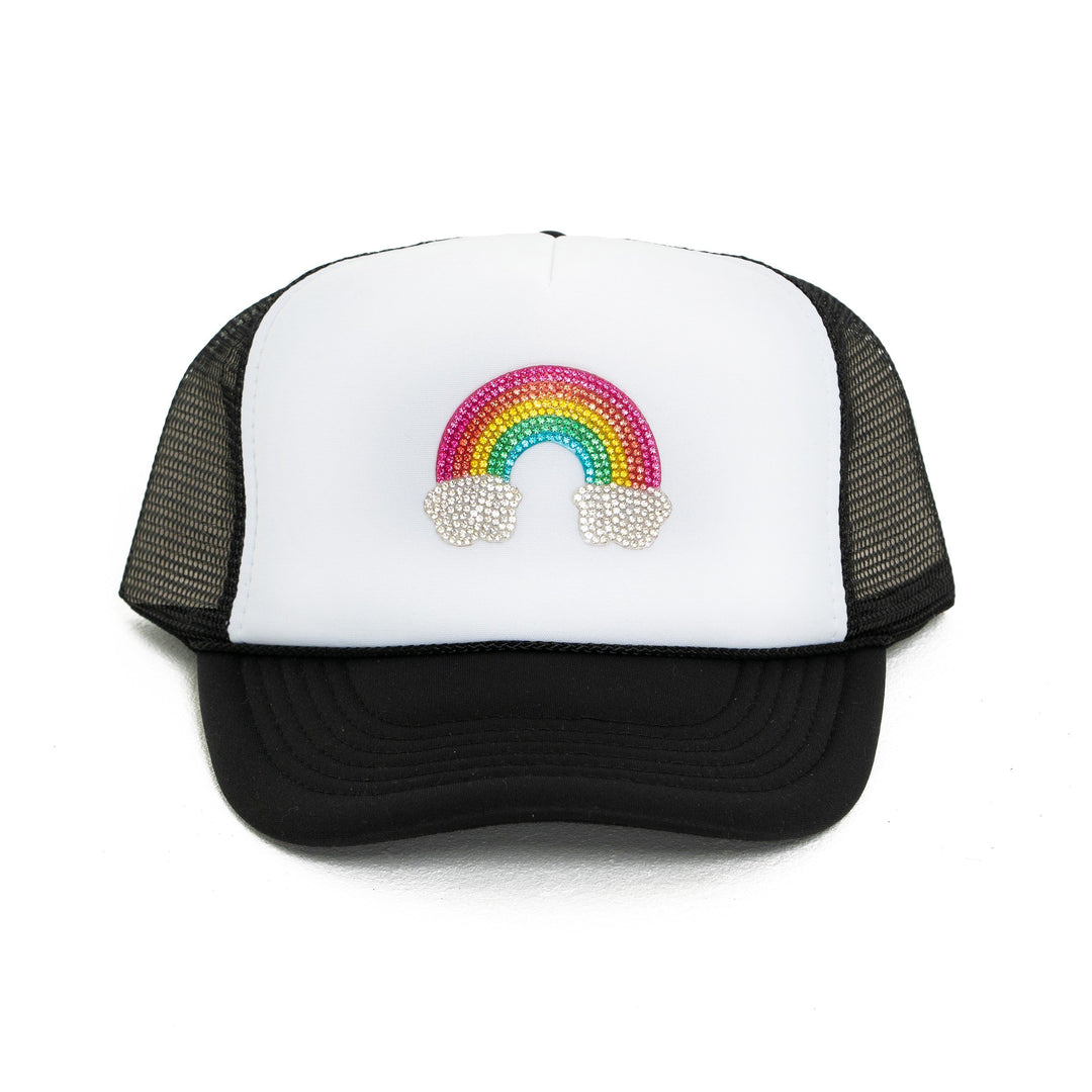 Trucker Hat with a "Rainbow" Patch