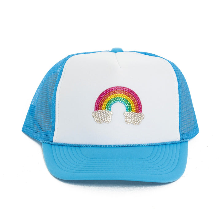 Trucker Hat with a "Rainbow" Patch