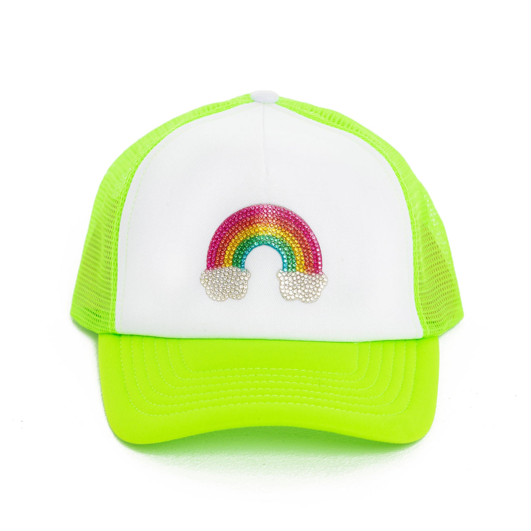 Trucker Hat with a "Rainbow" Patch