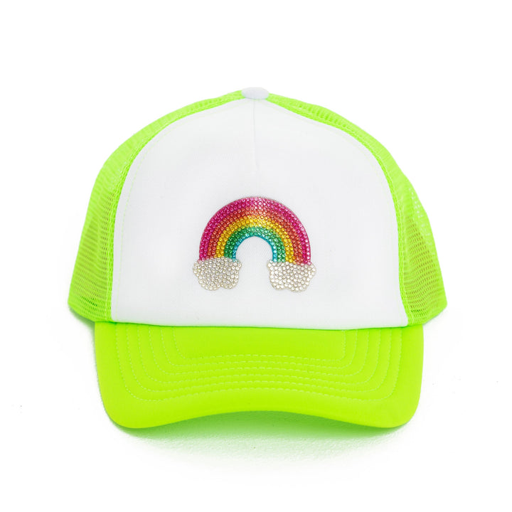 Trucker Hat with a "Rainbow" Patch