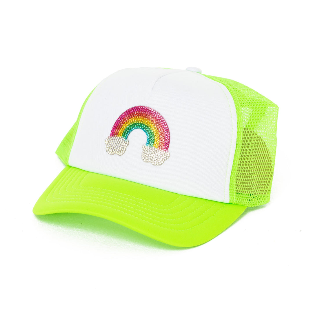 Trucker Hat with a "Rainbow" Patch
