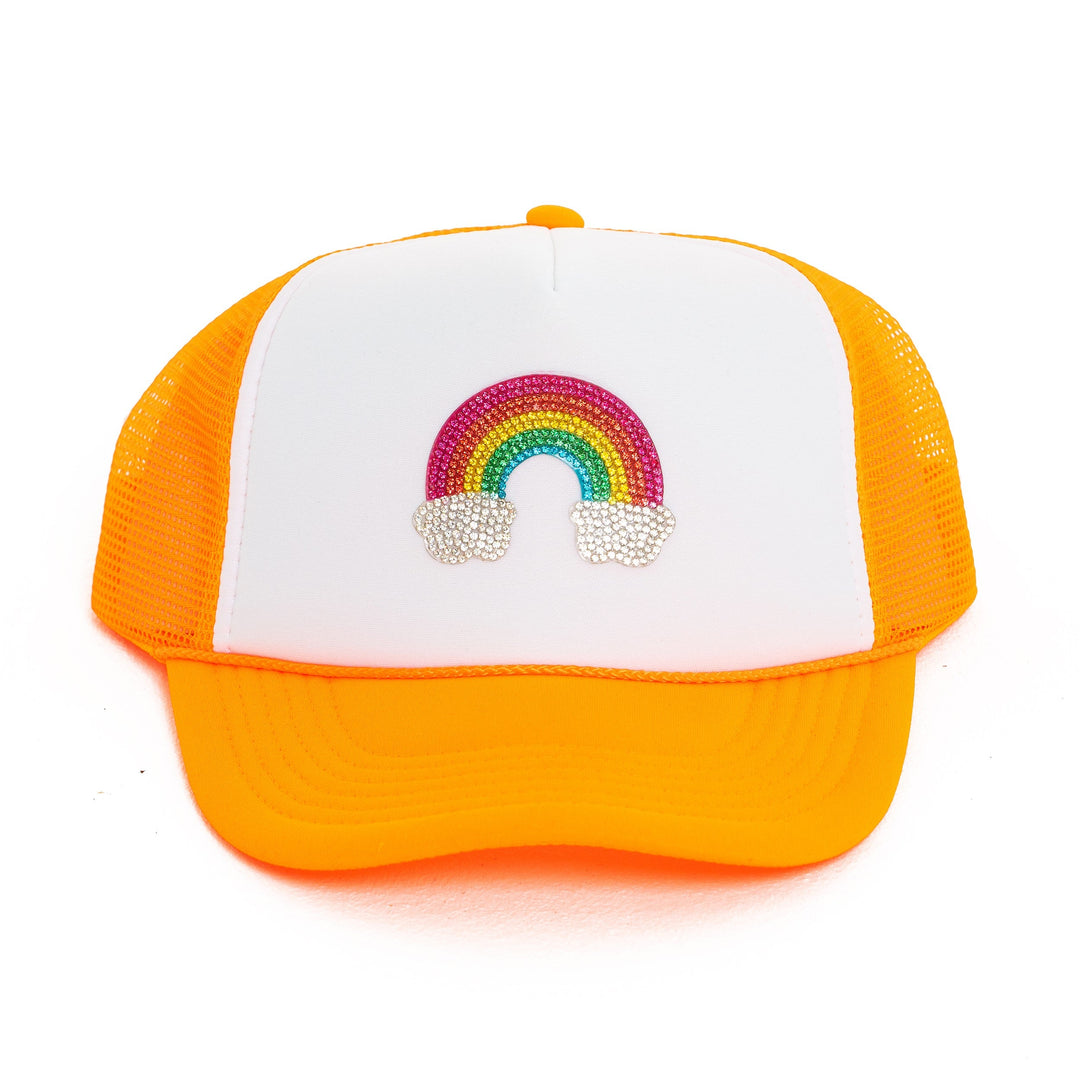 Trucker Hat with a "Rainbow" Patch