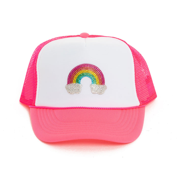 Trucker Hat with a "Rainbow" Patch