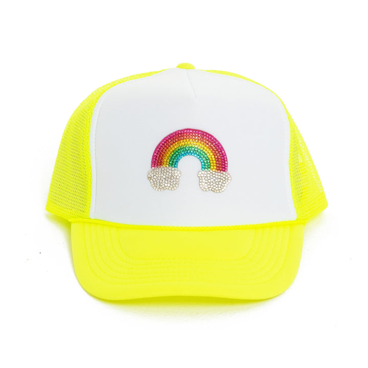 Trucker Hat with a "Rainbow" Patch