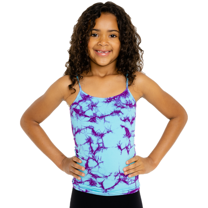 Girl's (7-10) Classic Tie Dye Full Cami