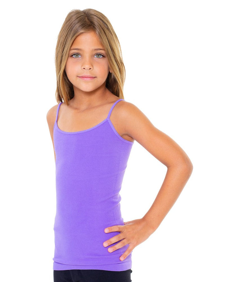 Girl's (7-10) Solid Full Cami
