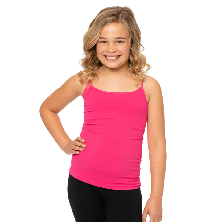 Girl's (10-14) Solid Full Cami