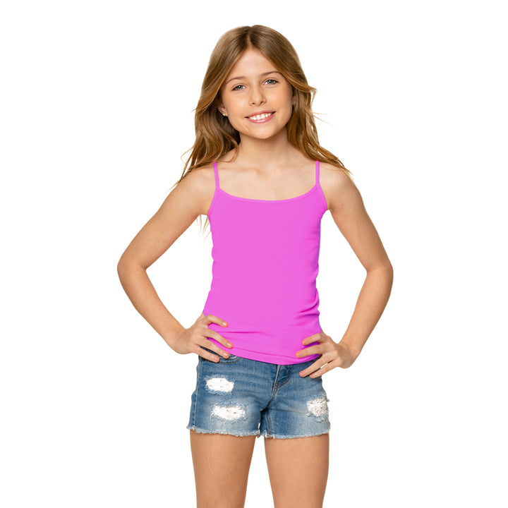Girl's (10-14) Solid Full Cami