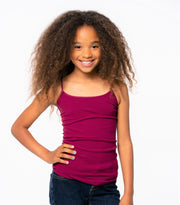 Girl's (10-14) Solid Full Cami