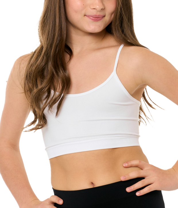 Girl's (7-14) Bandeau Bra Cami