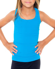 Little Girl's (4-6x) Ribbed Racer Back Tank Top