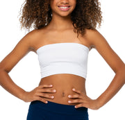 Girl's (7-14) Solid Bandeau
