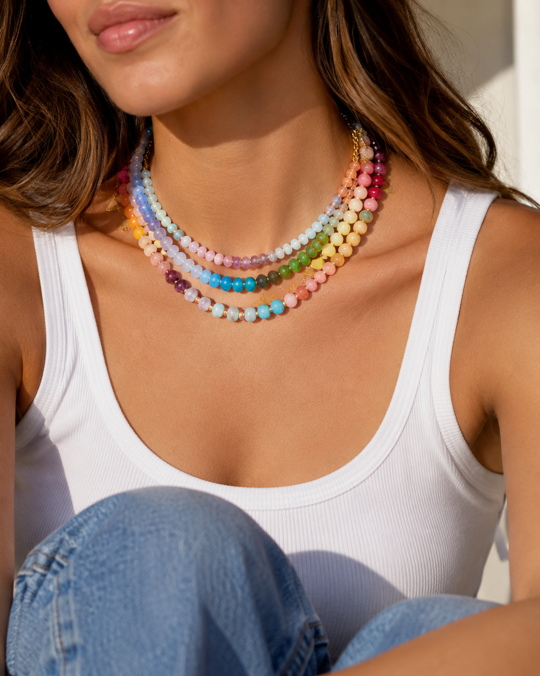 Sugar Stone Necklace Collection