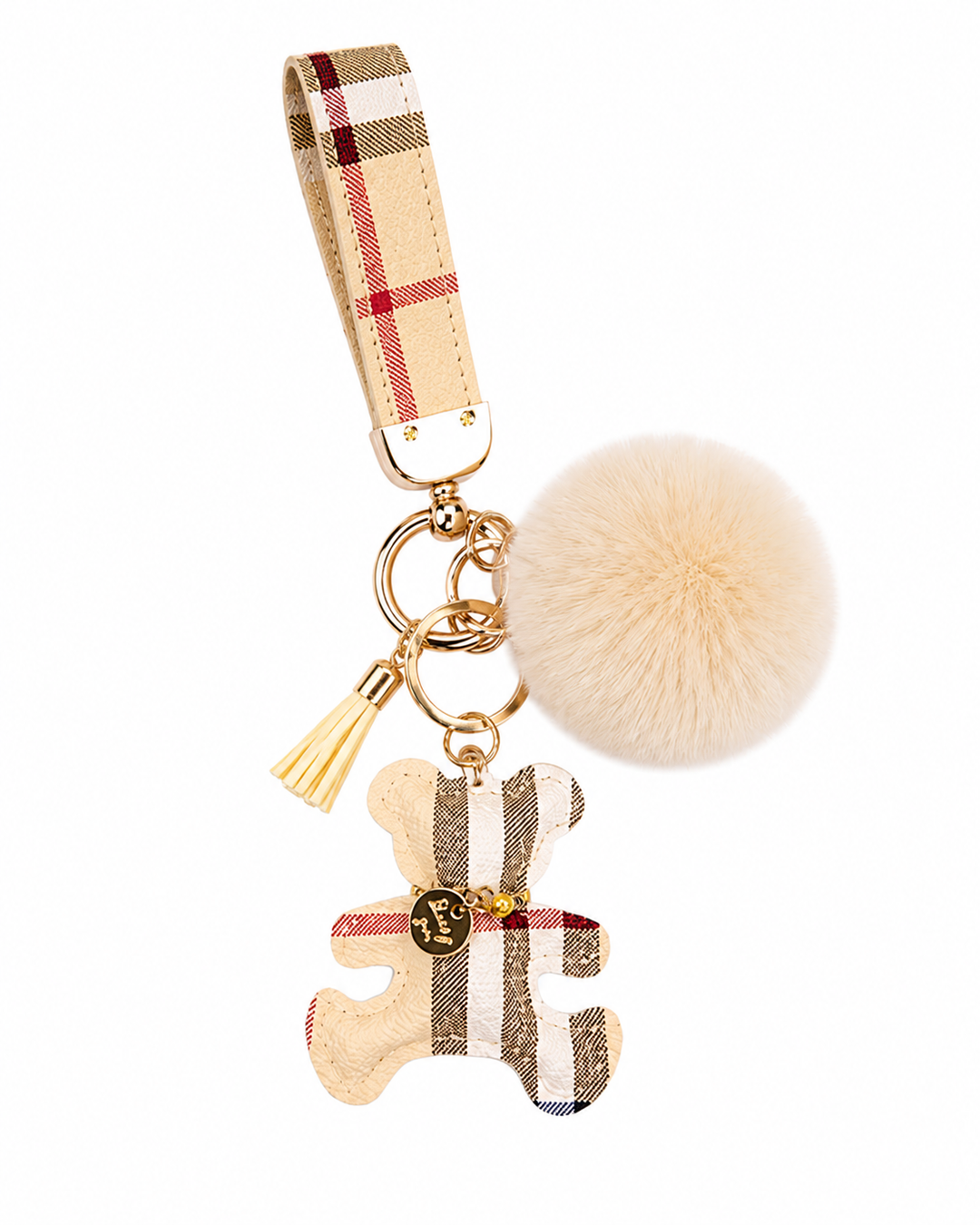 Plaid Bag Charms