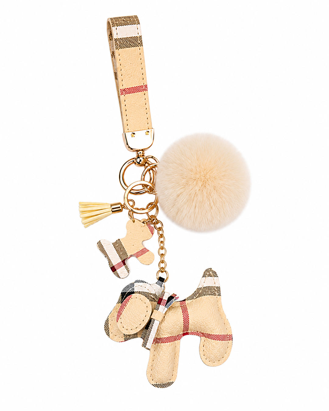 Plaid Bag Charms