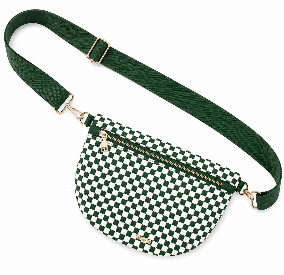 Checkered Crossbody Bags