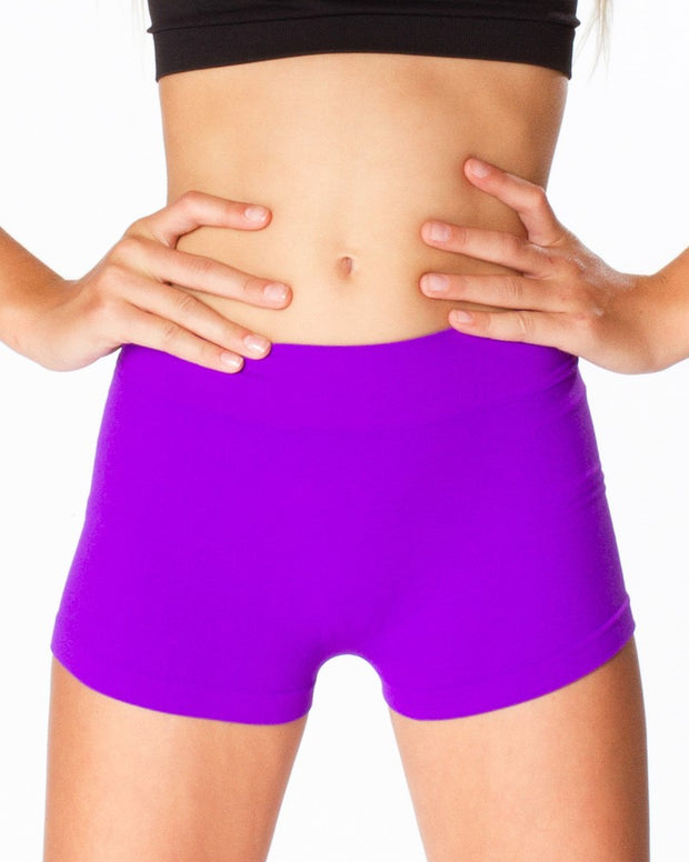 Solid Boy Shorts for Girls 7-14