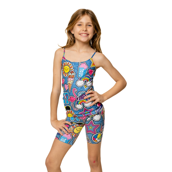 Girl's (7-12) Cool Vibes Bike Short