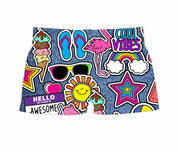 Cool Vibes Boy Shorts for Girls 8-14