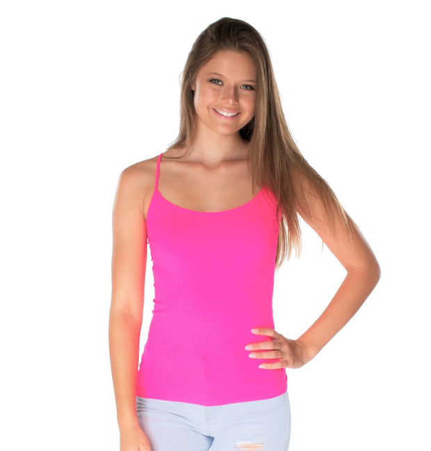 Candie's Sz XL Womens Juniors Reversible Pink/Blue Spaghetti Strap Cami  Tank Top