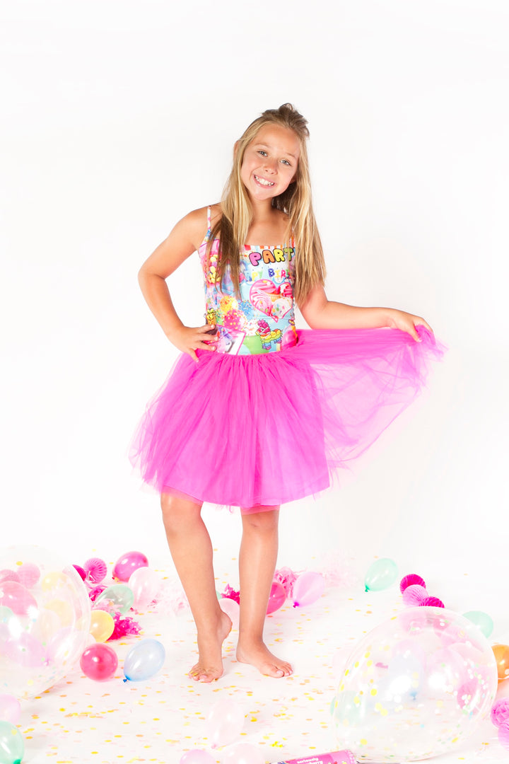 Girl's (7-10) Dani Kates It's My Birthday Full Cami