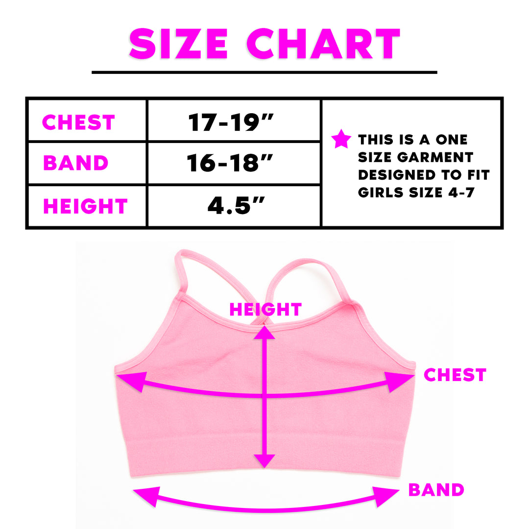 Little Girl's (4-6x) DANCE Bra Cami
