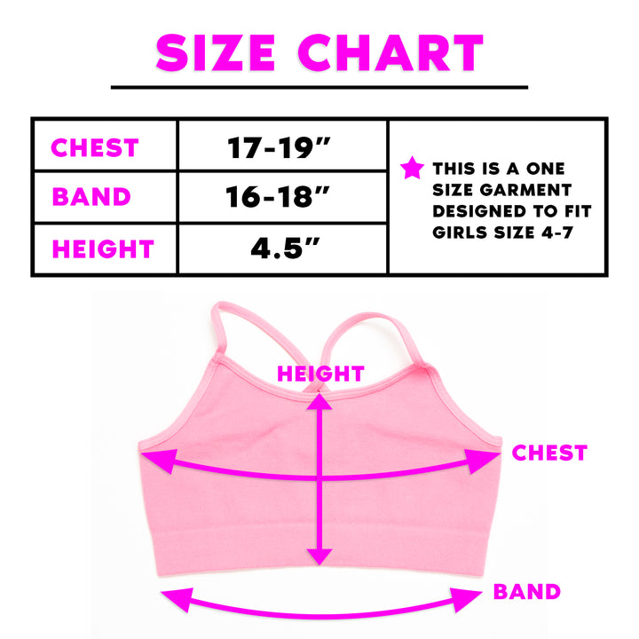 Little Girl's (4-6x) DANCE Bra Cami
