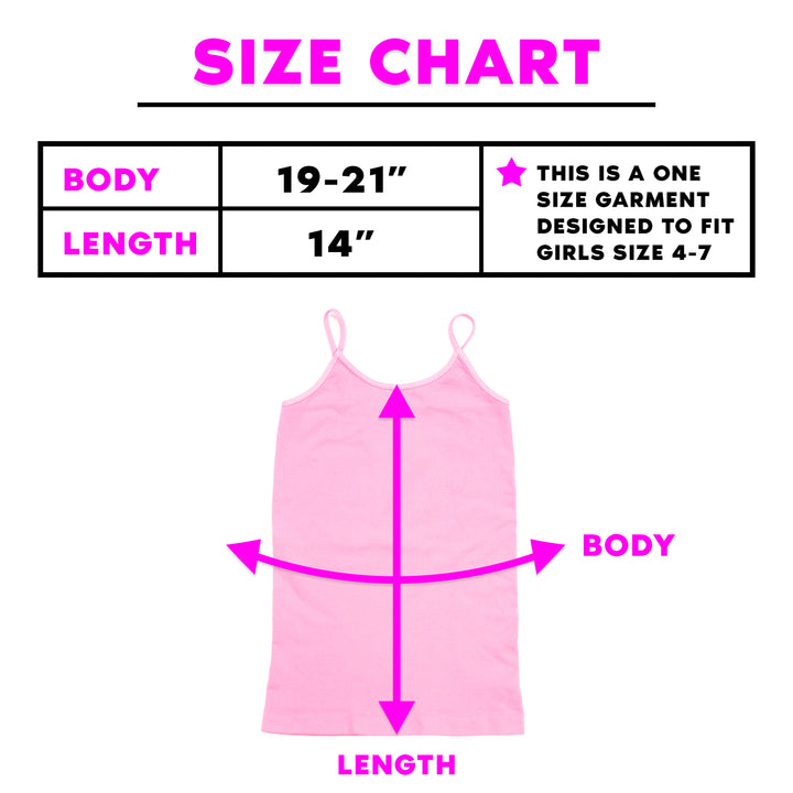 Little Girl's (4-7) Spaghetti Strap Full Cami