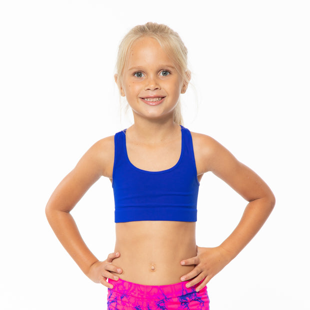 Little Girl's (4-6x) CHEER Sports Bra – Malibu Sugar