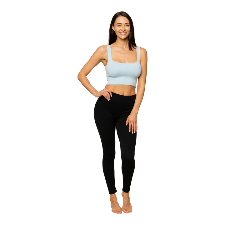 Junior's Ribbed Sports Tank Top