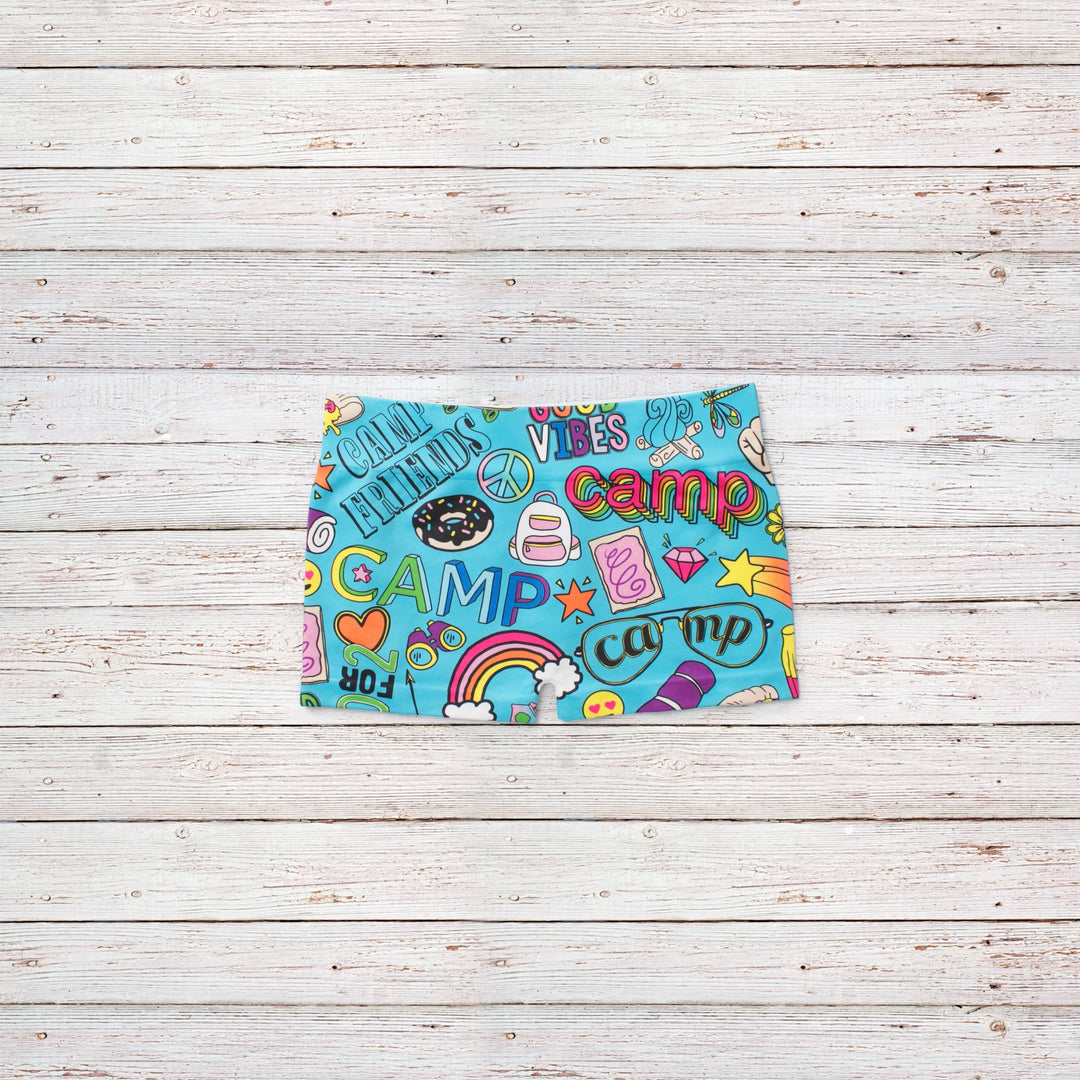 Little Girls (4-7) Malibu Sugar Camp Boy Shorts