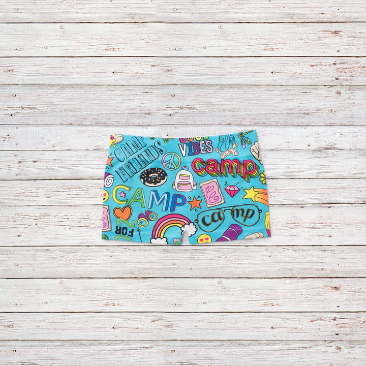 Little Girls (4-7) Malibu Sugar Camp Boy Shorts