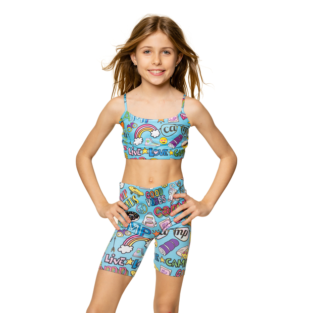 Little Girl's (4-6x) Sports Bra – Malibu Sugar