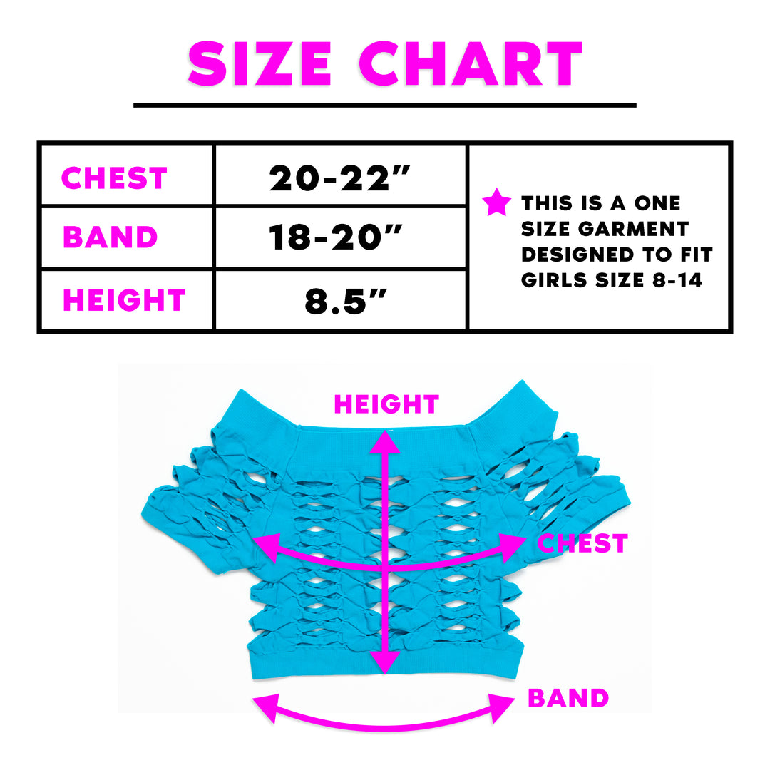 SS Malibu Mesh Top Ages 7-14 – Malibu Sugar