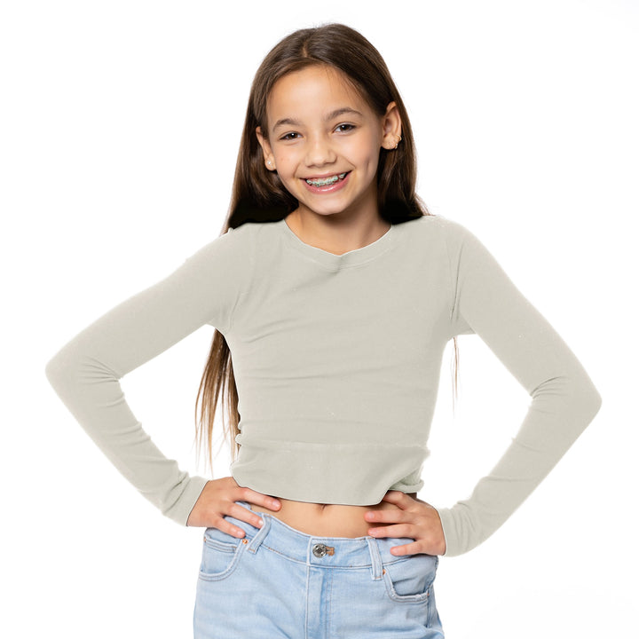 Girl's (8-12) The "Goes with Everything" Long Sleeve Top