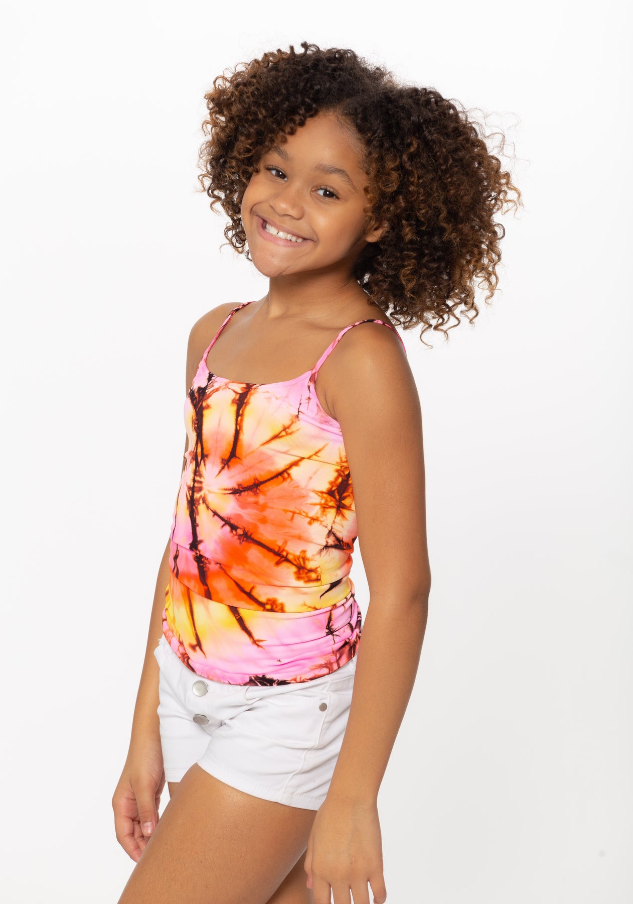 Tie Dye Full Length Cami Ages 7-10 – Malibu Sugar