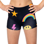 Ombre Icons Boy Shorts for Girls 7-14