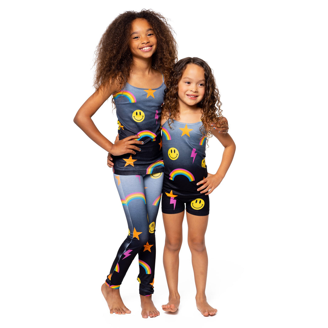 Girl's (7-10) Ombre Icons Leggings