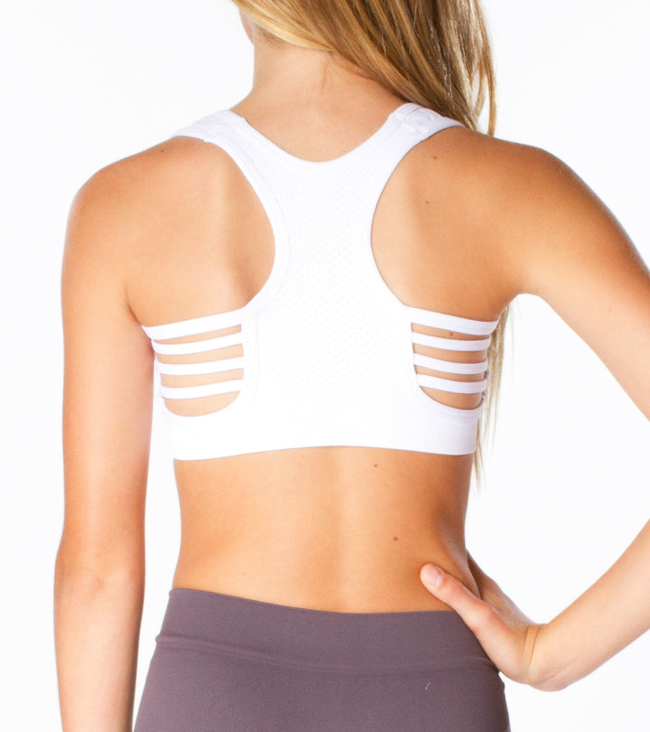 Girl's (8-14) Side Line Sports Bra