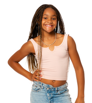 Malibu Sugar Ribbed Crop Cami Tank Top – Kids Contemporary Exchange