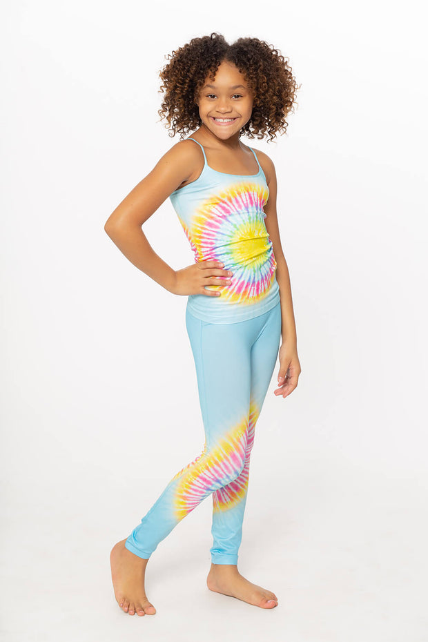 Little Girl's (4-6x) Tie Dye Burst Print Leggings – Malibu Sugar
