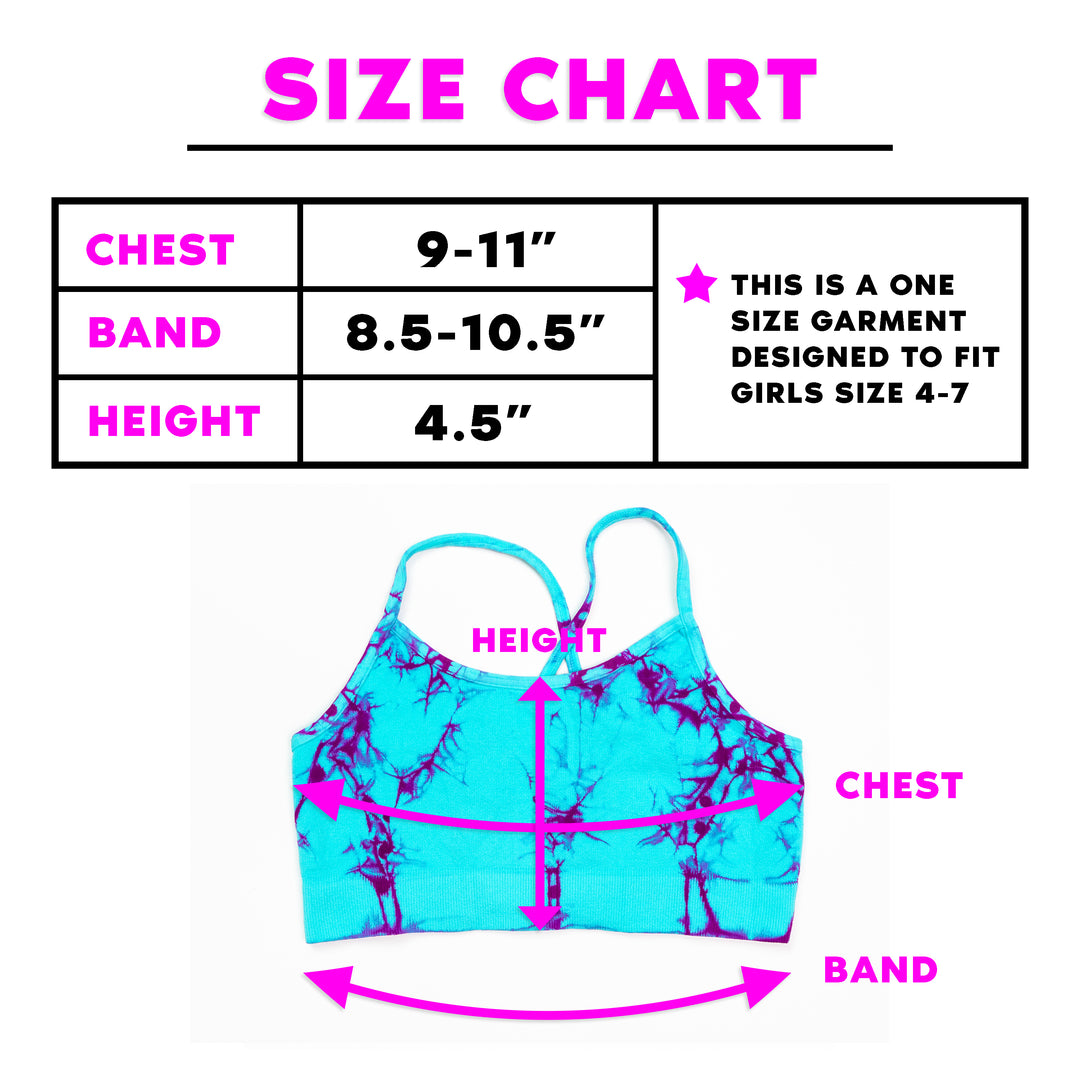 Little Girl's (4-6x) Tie Dye Bra Cami