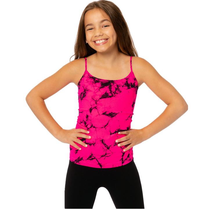 Girl's (7-10) Classic Tie Dye Full Cami
