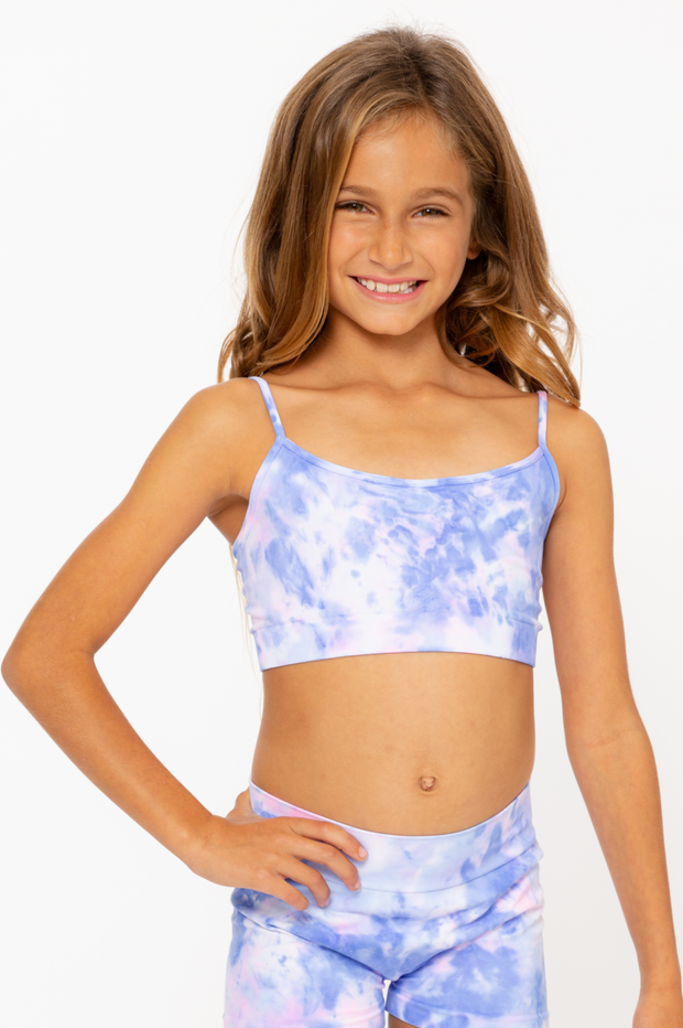 Little Girls (4-6x) Tie Dye Water Color Bra Cami