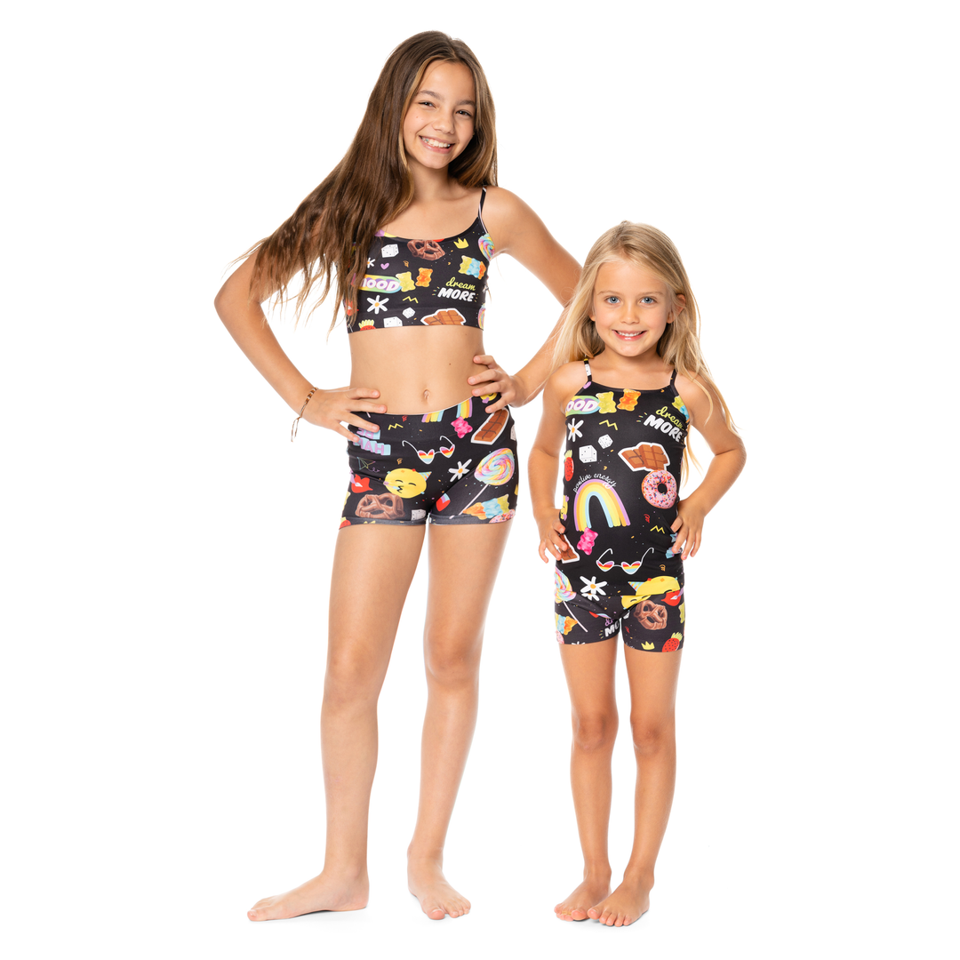 Little Girl's (4-6x) Sweets & Treats Happy Faces Full Cami