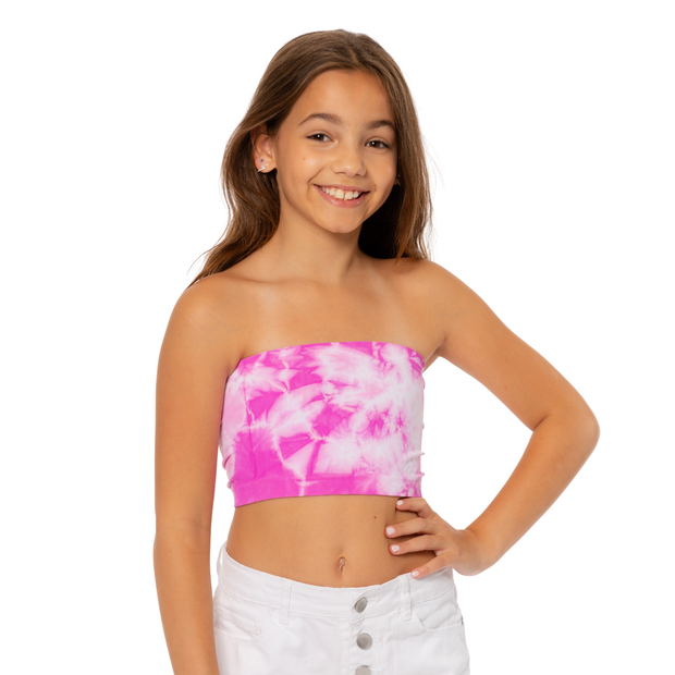 Juniors Solid Plain Adjustable Spaghetti Strap Layering Cropped Camisole Tank  Top (Paint Pink/Candy Pink, L) 